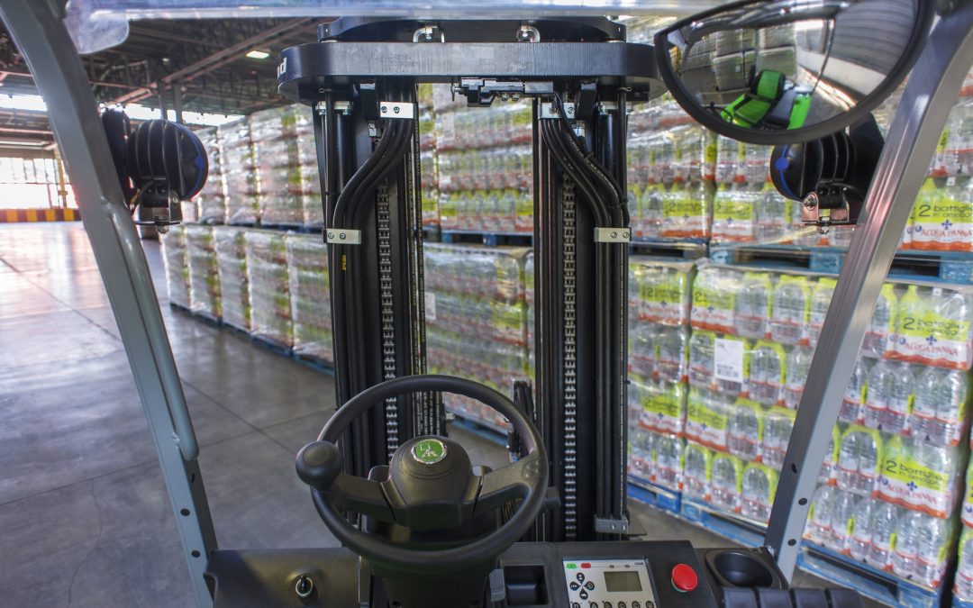 Make the most of warehouse space with reach trucks, warehouse racking & narrow aisle forklifts